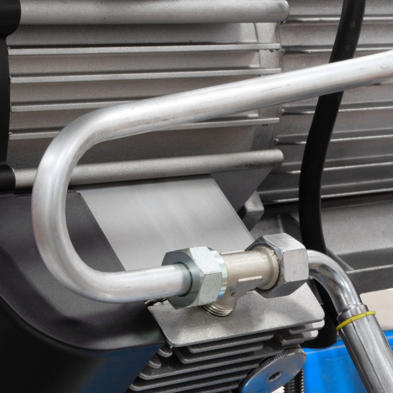 Kompresor bezolejowy czterotłokowy pionowy LMVO 90-440 10 bar 3.0 KM / 2.2 kW 350 l/min 90l