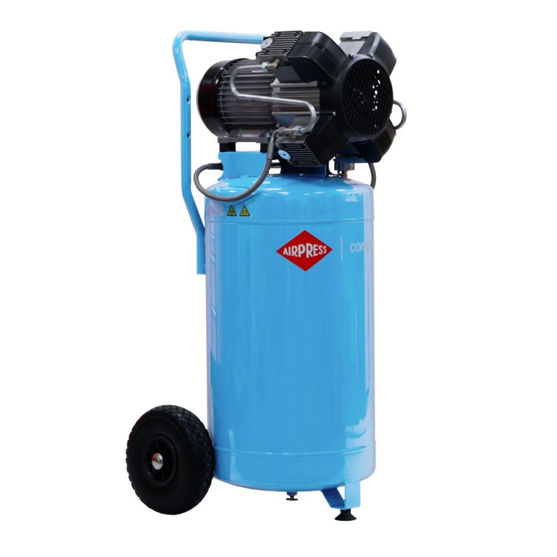 Kompresor bezolejowy pionowy LMVO 90-580 10 bar 3.0 KM / 2.2 kW 400V 400 l/min 90l