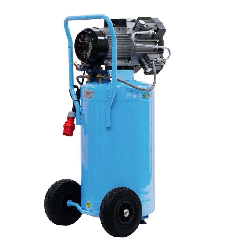 Kompresor bezolejowy pionowy LMVO 90-580 10 bar 3.0 KM / 2.2 kW 400V 400 l/min 90l