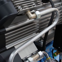 Kompresor bezolejowy pionowy LMVO 90-580 10 bar 3.0 KM / 2.2 kW 400V 400 l/min 90l