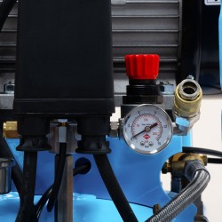 Kompresor bezolejowy pionowy LMVO 90-580 10 bar 3.0 KM / 2.2 kW 400V 400 l/min 90l