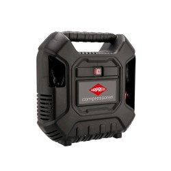 Mały kompresor bezolejowy walizkowy HLO 180 8 bar 1.5 KM/ 1.1 kW 150 l/min + zestaw akcesoriów