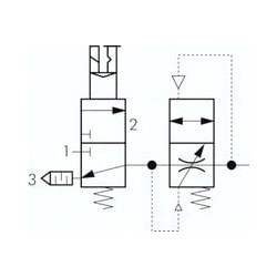 Zawór powolnego startu, FUTURA, 230V AC, G3/8, wlk. 2