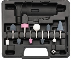 Kamienie szlifierskie - zestaw 10 szt. w walizce - do szlifierki/wiertarki