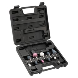 Kamienie szlifierskie - zestaw 10 szt. w walizce - do szlifierki/wiertarki