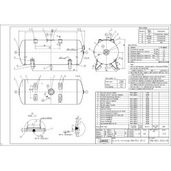 Zbiornik  KPWT-400/L-13/0,6