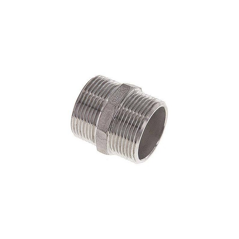 Nypel podwójny  G 1-1/4"-G 1-1/4" 1.4408