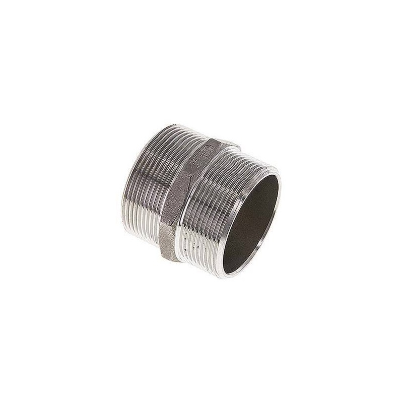 Nypel podwójny  G 2"-G 2"  1.4408