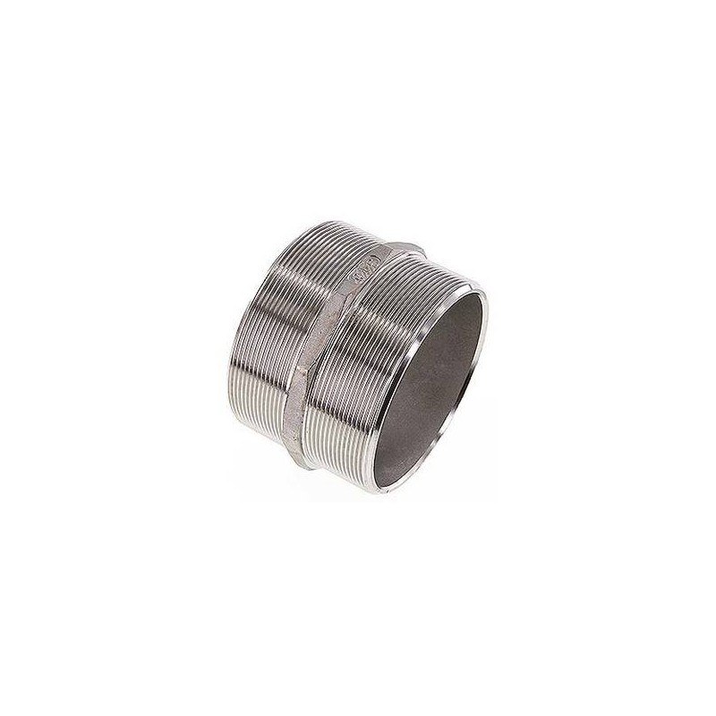 Nypel podwójny G 4"-G 4"  1.4408