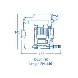 Sieciowy spust kondensatu BEKOMAT 12i, 24 VDC - BEKO