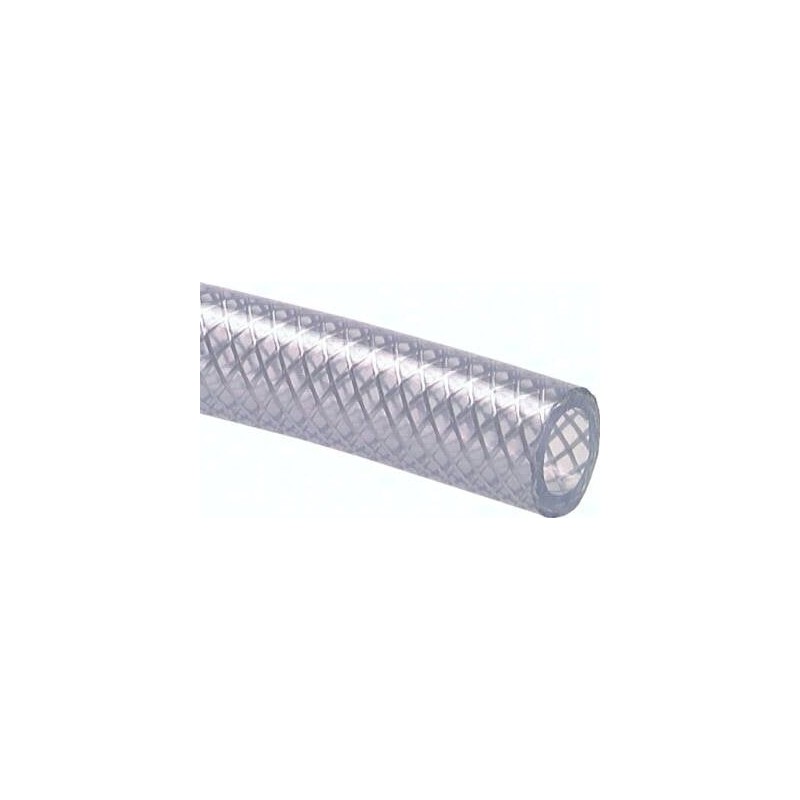 Przewód zbrojony PVC 6x12 przeźroczysty rolka 10 m