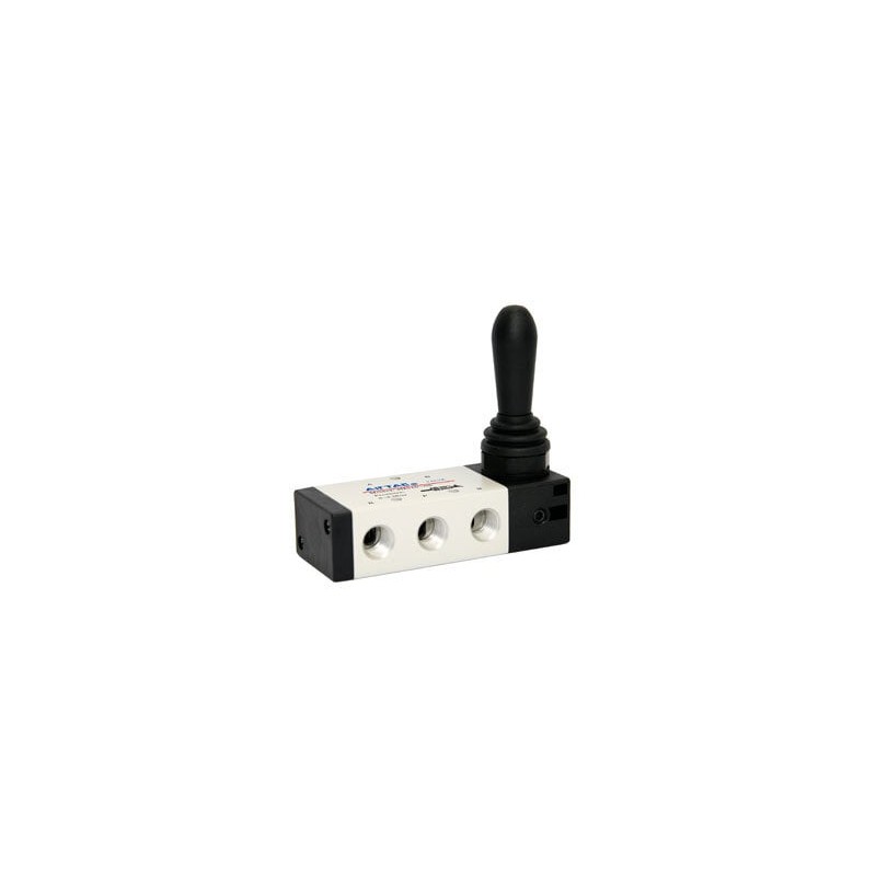 Zawór z dźwignią 5/3 G1/8 w poł. śr. odcięty ze sprężyną 4HA230C06G