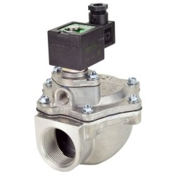 Elektrozawór z pilotem 2/2 NC 1-1/2", DN40, aluminium, uszczelnienie CR, 10.7W, IP65 - ASCO