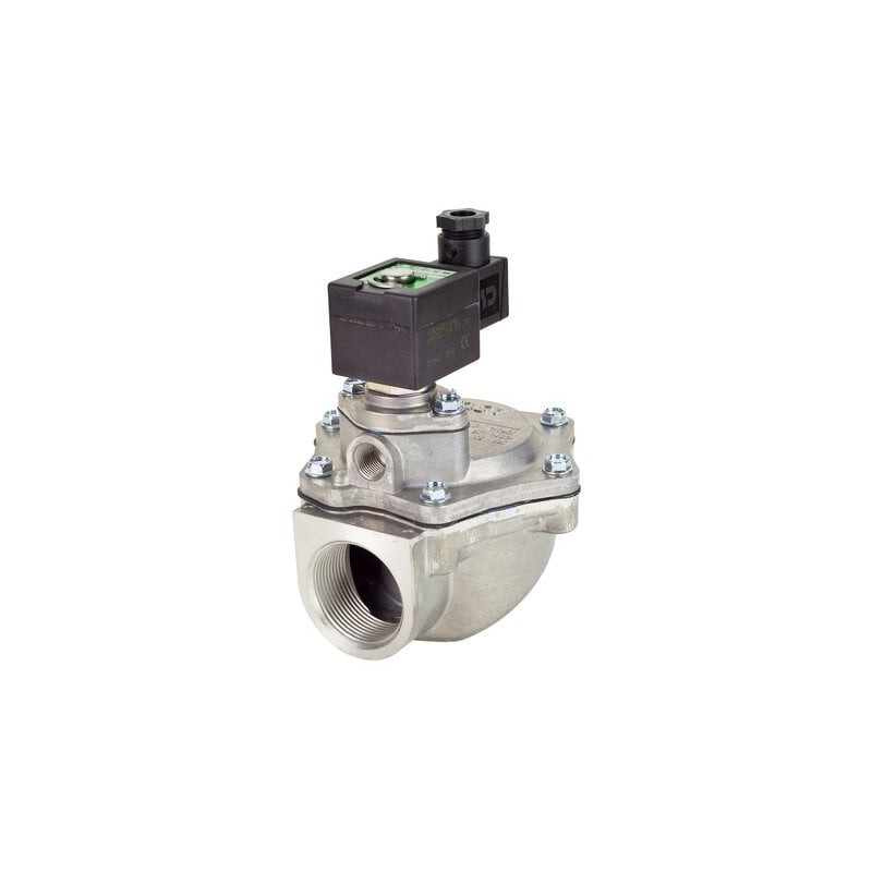 Elektrozawór z pilotem 2/2 NC 1-1/2", DN40, aluminium, uszczelnienie CR, 10.7W, IP65 - ASCO