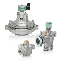 Elektrozawór z pilotem 2/2 NC 1-1/2", DN40, aluminium, uszczelnienie CR, 10.7W, IP65 - ASCO