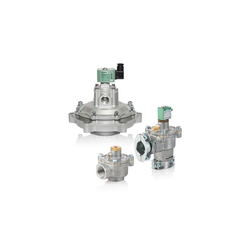Elektrozawór z pilotem 2/2 NC 1-1/2", DN40, aluminium, uszczelnienie CR, 10.7W, IP65 - ASCO