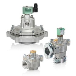 Elektrozawór z pilotem 2/2 NC 1-1/2", DN40, aluminium, uszczelnienie CR, 10.7W, IP65 - ASCO