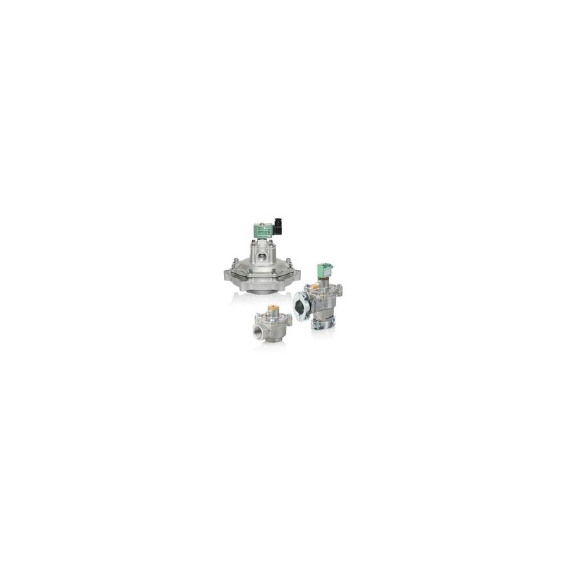 Elektrozawór z pilotem 2/2 NC 1-1/2", DN40, aluminium, uszczelnienie CR, 10.7W, IP65 - ASCO