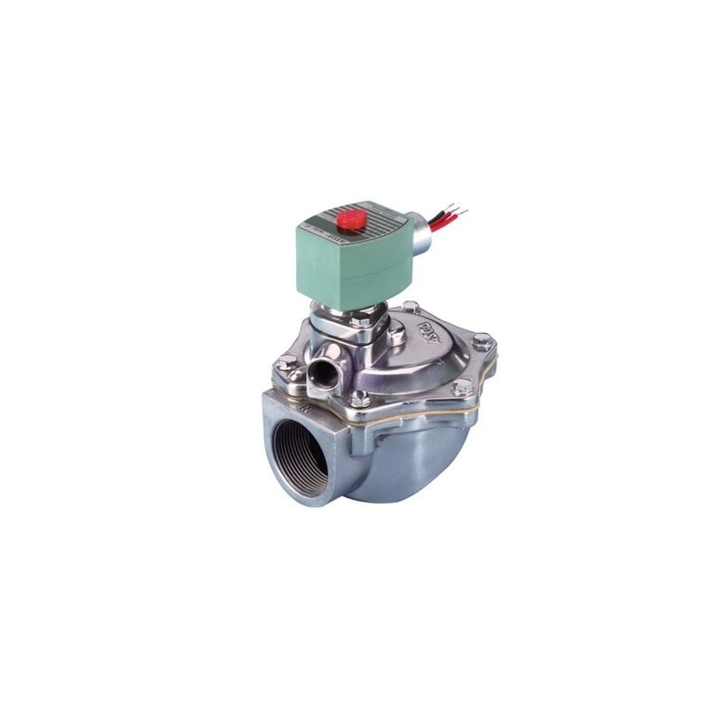 Elektrozawór z pilotem 2/2 NC 1", DN25, aluminium, uszczelnienie TPC, 6W, klasa cewki F, IP65 - ASCO