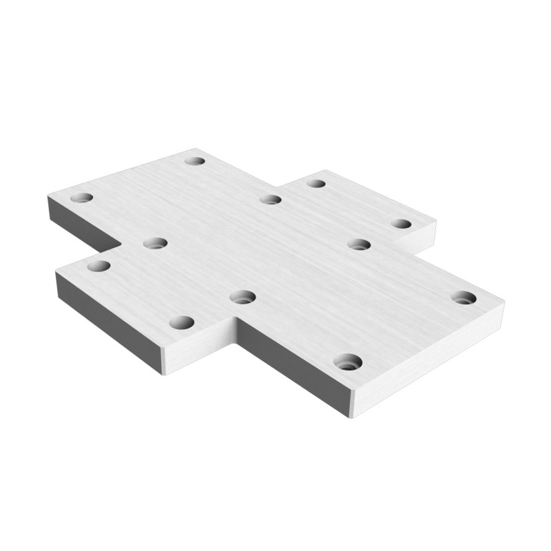 Płyta łącząca X do jednostek liniowych XY-S65-S50, seria 5E, Camozzi