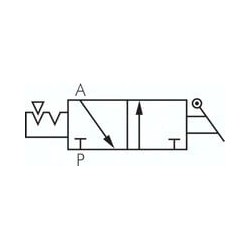 Zawór odcinający wtykowy 3/2 G1/2-12