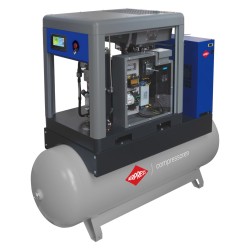 Sprężarka śrubowa APS 15 IVR Combi Dry X 10 bar 15 KM/11 kW 630-1680 l/min 500 l