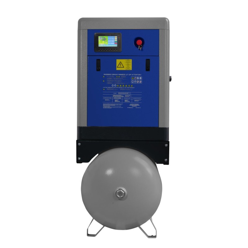 Sprężarka śrubowa APS 15 IVR Combi Dry X 10 bar 15 KM/11 kW 630-1680 l/min 500 l