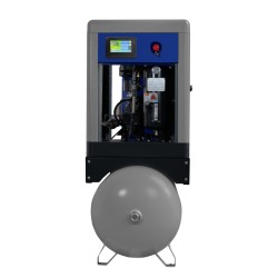 Sprężarka śrubowa APS 15 IVR Combi Dry X 10 bar 15 KM/11 kW 630-1680 l/min 500 l