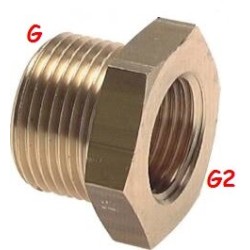 Redukcja gz G1/4" X gw M10X1,5 mosiądz