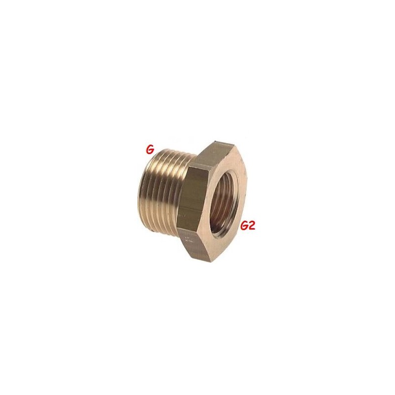 Redukcja gz G1/4" X gw M10X1,5 mosiądz