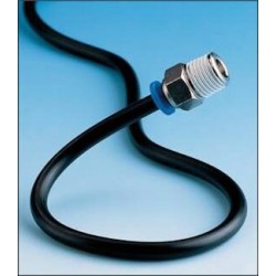 Rura DEKABON 15 x 10,8 mm, czarna, 25 m Rolka