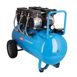 Cichy kompresor bezolejowy LMO 90-380 8 bar 3 KM (3 x 1 KM) / 2,25 kW 280 l/min 90 l