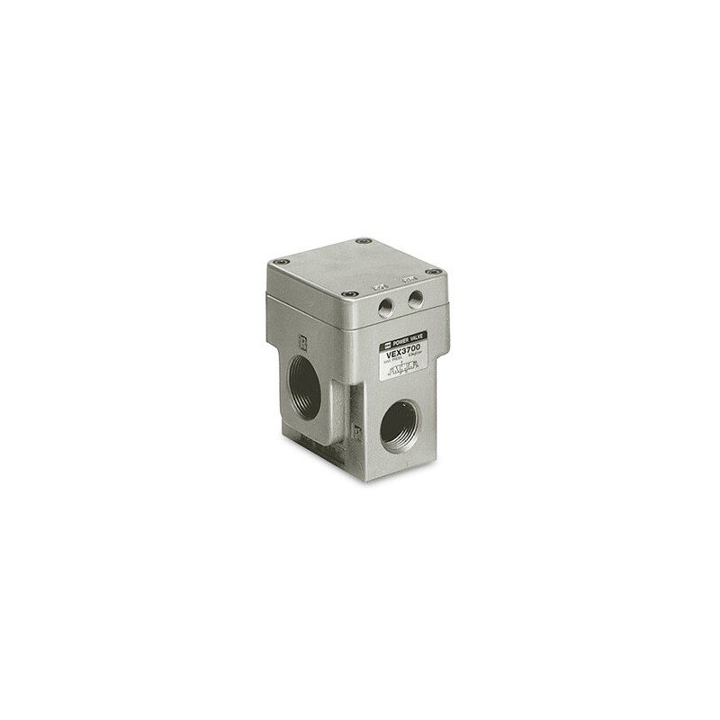 Zawór 3/3 o dużym przepływie (VEX3500-06-B) - SMC