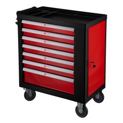 Kompaktowy wózek narzędziowy 250 elementów 7 szuflad