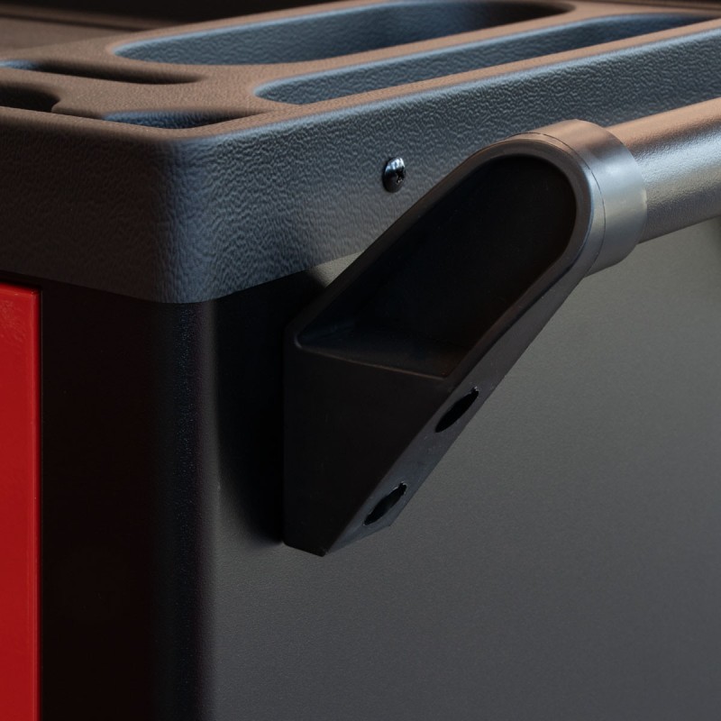 Kompaktowy wózek narzędziowy 250 elementów 7 szuflad