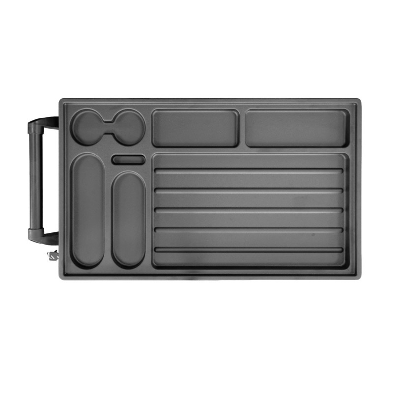 Kompaktowy wózek narzędziowy 250 elementów 7 szuflad