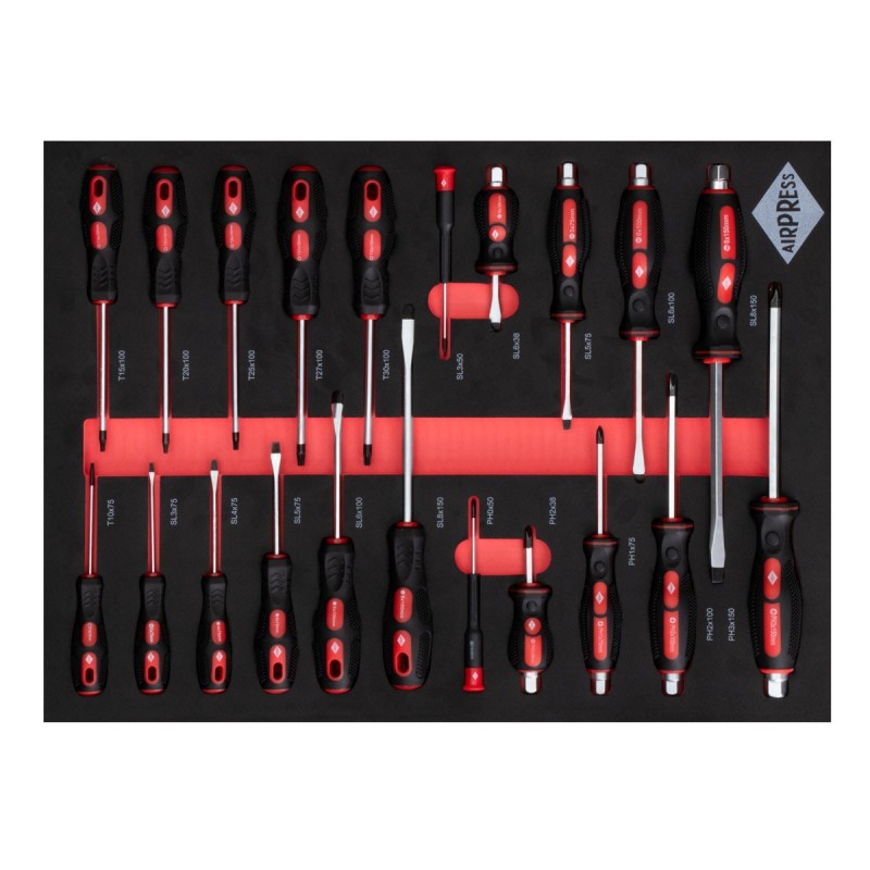 Kompaktowy wózek narzędziowy 250 elementów 7 szuflad