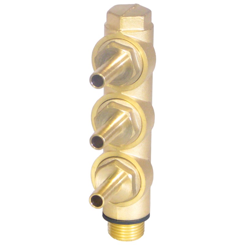 Zestaw wlotowy 3xG1/2 10mm do separatora woda-olej SEPREMIUM