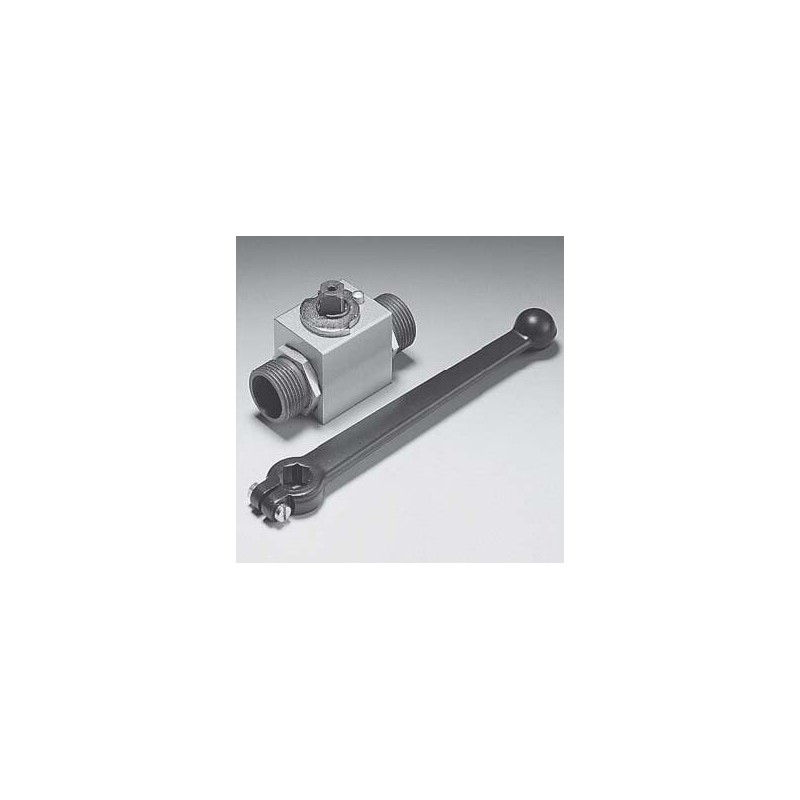 Zawór kulowy hydrauliczny niskociśnieniowy 2-drogowy KHNVS-Rp11/2-3333-18X (702408)