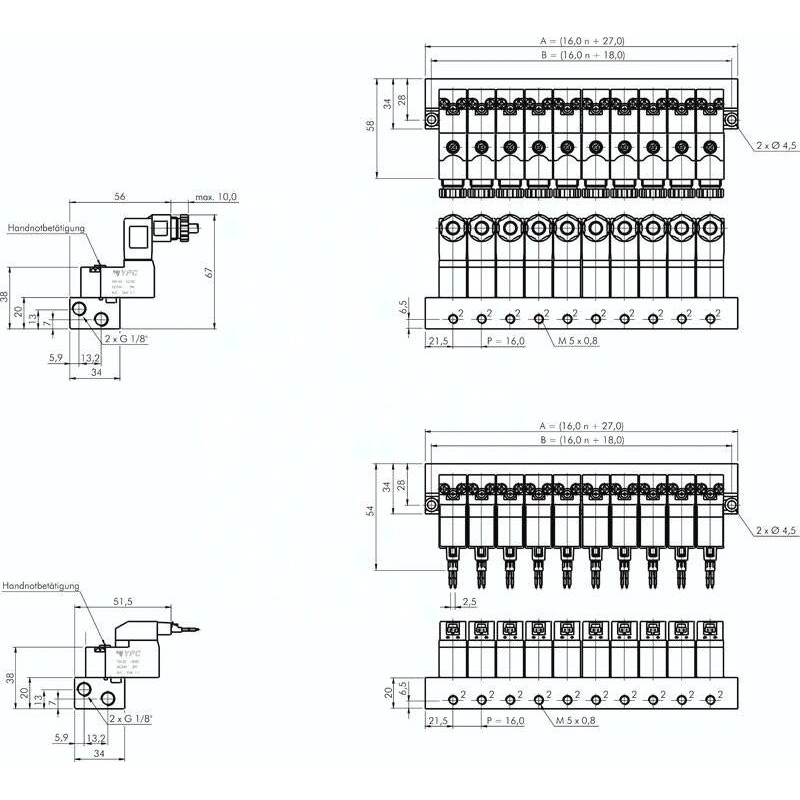 Zaślepka do listwy zasilającej YMF20