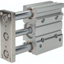 Cylinder prowadzacy z lozyskiem slizgowym, tlok 25mm,skok 40mm