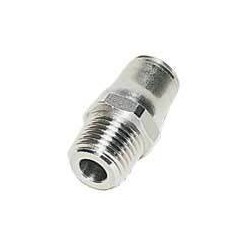 Złącze proste z gwintem stal nierdzewna 6 mm R1/8 (3805 06 10) - Legris