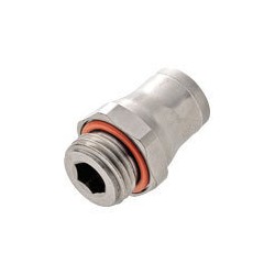 Złącze proste z gwintem stal nierdzewna 12 mm G1/4 (3801 12 13) - Legris