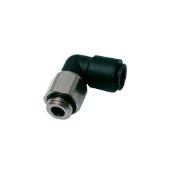 Złącze kątowe 90° z gwintem obrotowe 4 mm M5x0,8 (3189 04 19) - Legris
