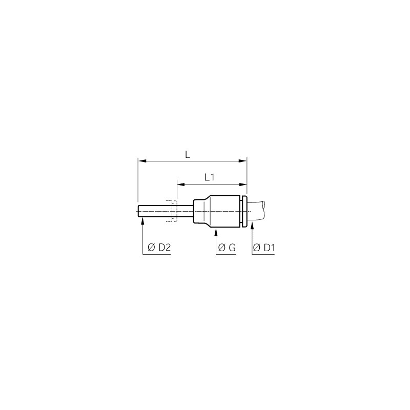 Złącze wtykowe redukcyjne 12 mm 10 mm (3168 12 10) - Legris