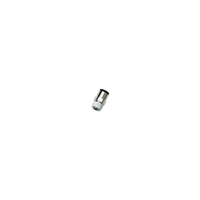Złącze wtykowe proste z gwintem 6 mm R3/8 (3175 06 17) - Legris