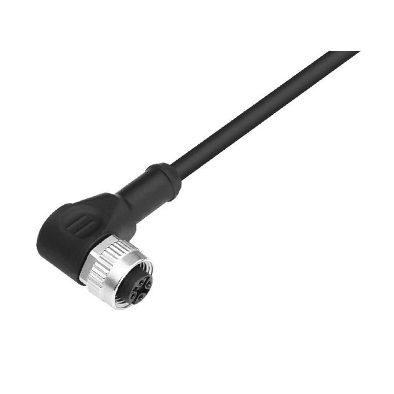 Przewód CS-LR08HB-C200 M12 8P F 90° 2 m IP67, seria LR, Camozzi