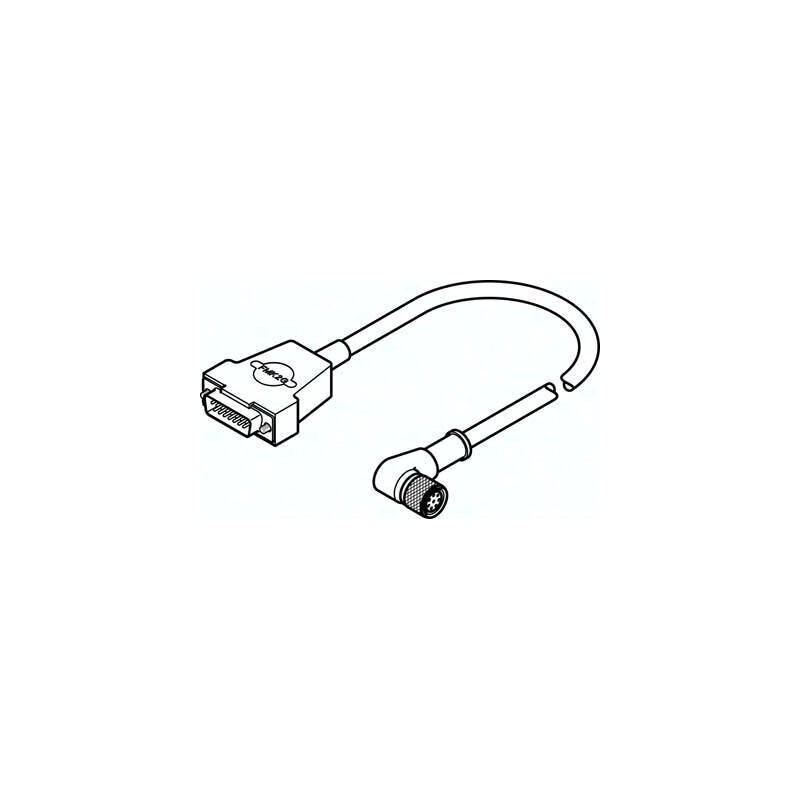 Kabel silnika NEBM-M12W8-E-5-N-S1G15 (550318) - Festo
