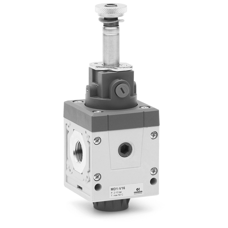 Elektrozawór odcinający 3/2 MD1-V16IT-10, seria MD, Camozzi