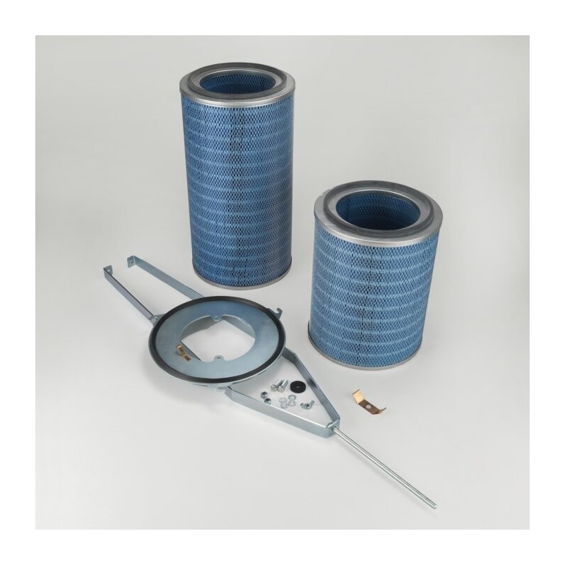 Wkład quick fix 3-zaczepowy, Ultra-Web fr, śr. zewn. 325 mm × dł. 1200 mm, zestaw uziemiony z jarzmem komory brudnego i czystego